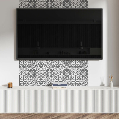 Zelfklevend wandpaneel Decoratieve patronen op tegels