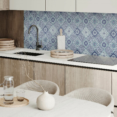 Zelfklevend wandpaneel Mozaïekvormen in geometrische stijl