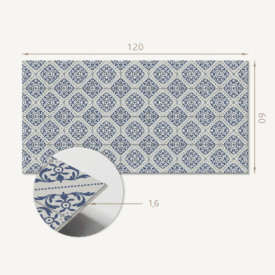 Wandpaneel pvc Bloemen decoratief patroon