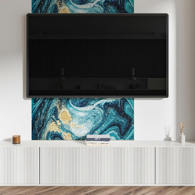 Wandpaneel pvc Hars-geïnspireerd patroon