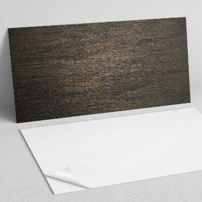 Zelfklevend wandpaneel Houtpatroon met afbeeldingen