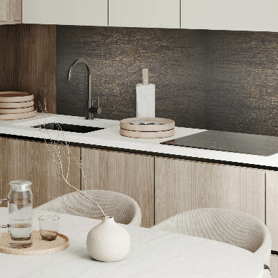 Zelfklevend wandpaneel Houtpatroon met afbeeldingen