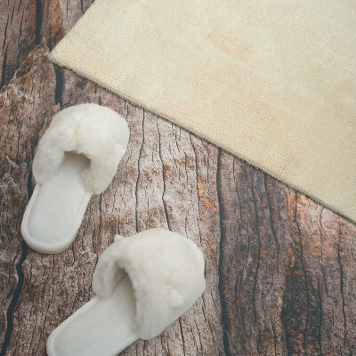 Vinyl wandpaneel Houtpatroon met tekeningen