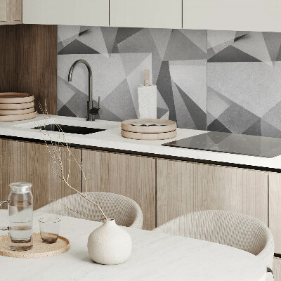 Wandpaneel pvc Abstract geometrisch veelhoekmotief