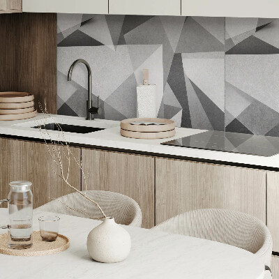 Wandpaneel pvc Abstract geometrisch veelhoekmotief