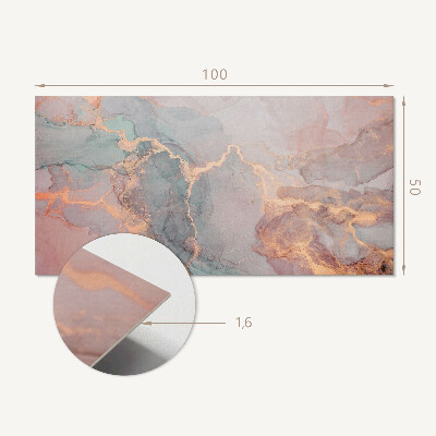 Vinyl wandpaneel Abstract harsmotief