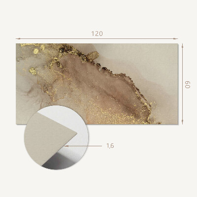 Zelfklevend wandpaneel Abstract motief met vlekken