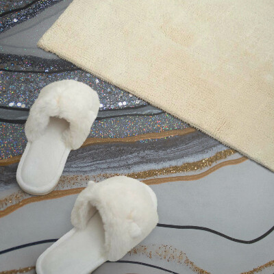 Vinyl wandpaneel Abstracte golven met lichteffect