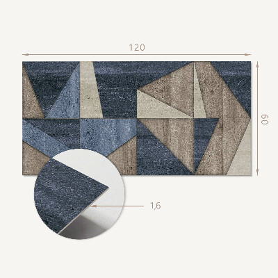 Wandpaneel pvc Modern geometrisch motief