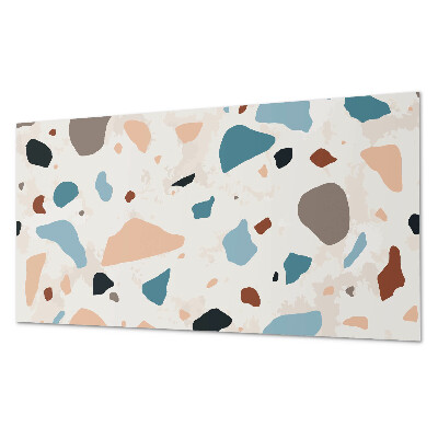 Zelfklevend wandpaneel Fragmenten van rotsen in een moderne stijl