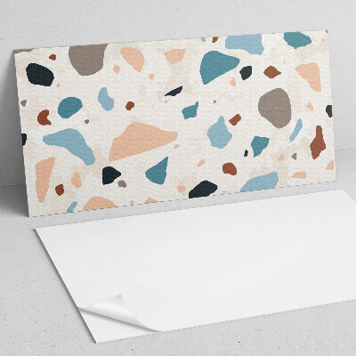 Zelfklevend wandpaneel Fragmenten van rotsen in een moderne stijl