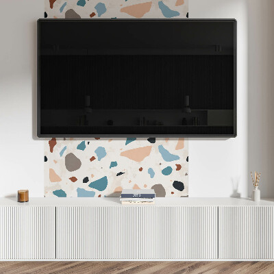 Zelfklevend wandpaneel Fragmenten van rotsen in een moderne stijl