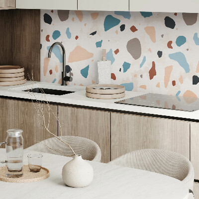 Zelfklevend wandpaneel Fragmenten van rotsen in een moderne stijl