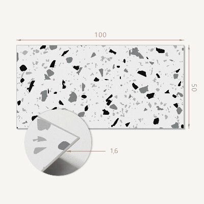 Vinyl wandpaneel Abstract stijl steenpatroon