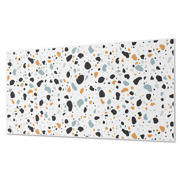 Wandpaneel pvc Abstracte vlekken in een artistieke stijl