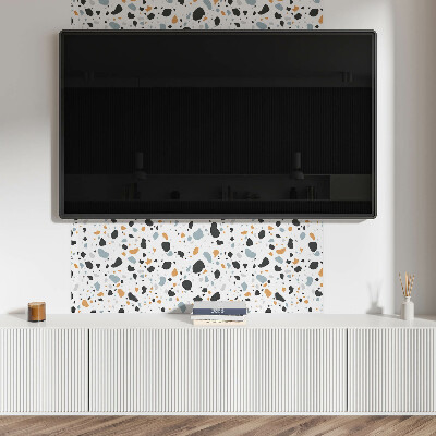 Wandpaneel pvc Abstracte vlekken in een artistieke stijl