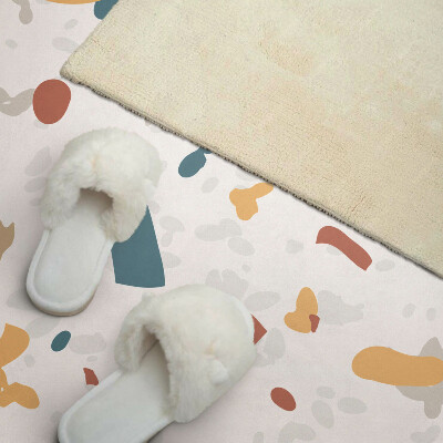 Zelfklevend wandpaneel Abstracte vormen in een dynamisch patroon