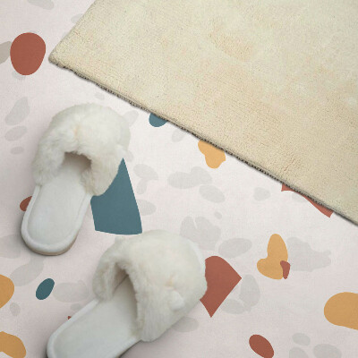 Zelfklevend wandpaneel Abstracte vormen in een dynamisch patroon