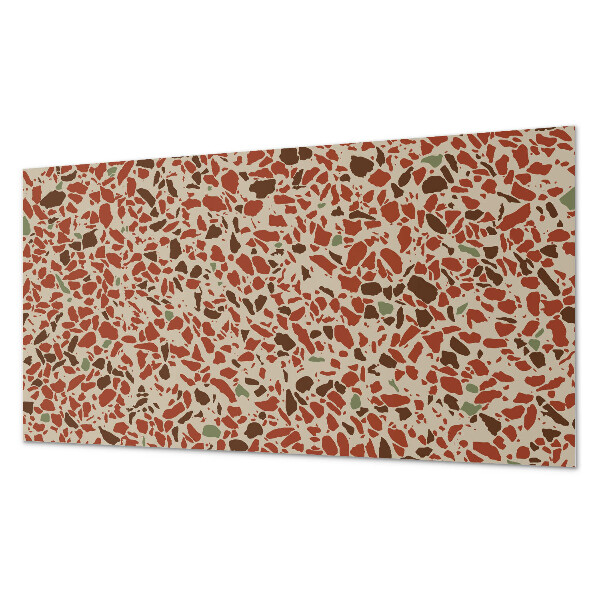 Vinyl wandpaneel Steenpatroon in een abstracte stijl