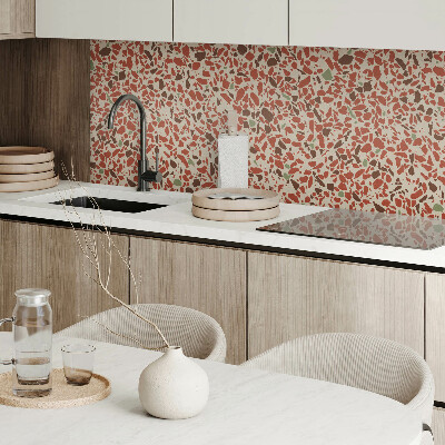 Vinyl wandpaneel Steenpatroon in een abstracte stijl