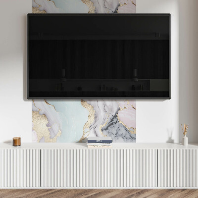 Wandpaneel pvc Abstract steenmotief