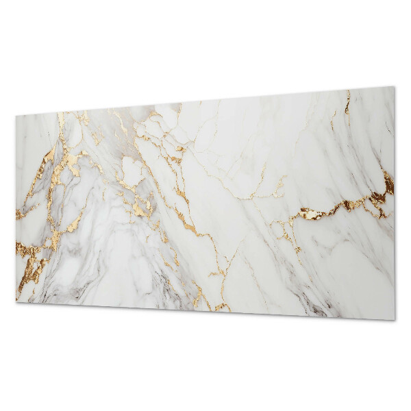 Vinyl wandpaneel Elegant marmerpatroon met aderen