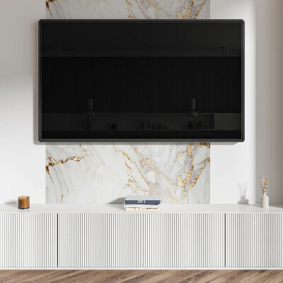 Vinyl wandpaneel Elegant marmerpatroon met aderen