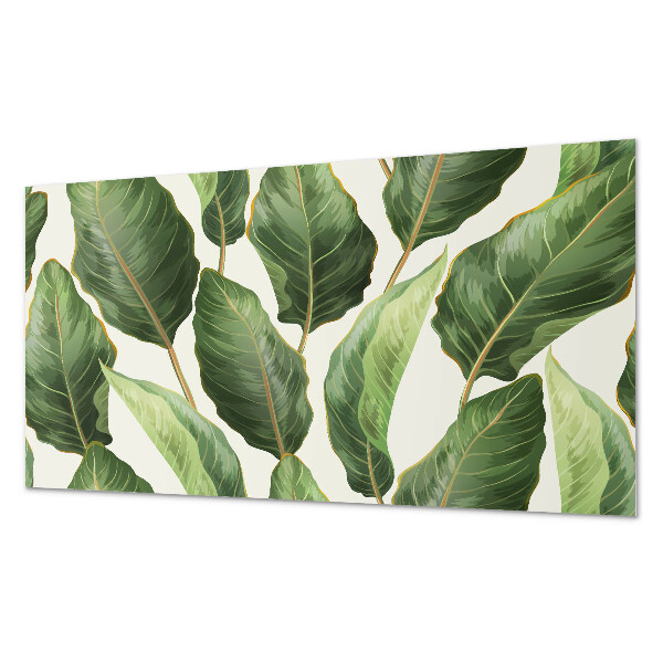 Vinyl wandpaneel Tropisch bladpatroon