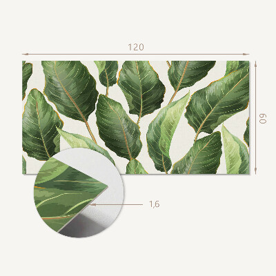 Vinyl wandpaneel Tropisch bladpatroon