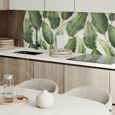 Vinyl wandpaneel Tropisch bladpatroon