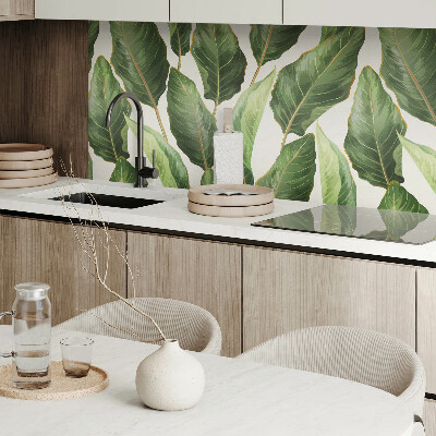 Vinyl wandpaneel Tropisch bladpatroon