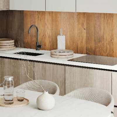 Wandpaneel pvc Natuurlijk patroon van houten planken