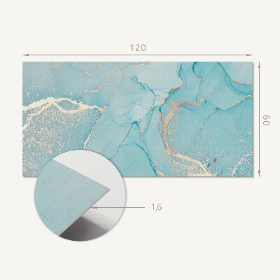 Zelfklevend wandpaneel Vloeiend abstract motief
