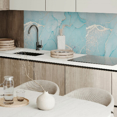 Zelfklevend wandpaneel Vloeiend abstract motief