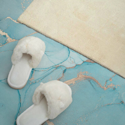 Zelfklevend wandpaneel Vloeiend abstract motief