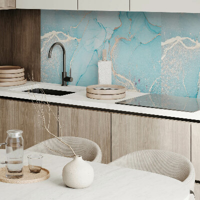 Zelfklevend wandpaneel Vloeiend abstract motief