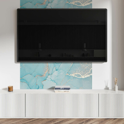 Zelfklevend wandpaneel Vloeiend abstract motief