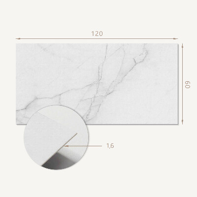 Zelfklevend wandpaneel Stijlvol marmermotief