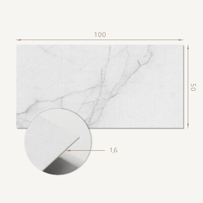 Zelfklevend wandpaneel Stijlvol marmermotief