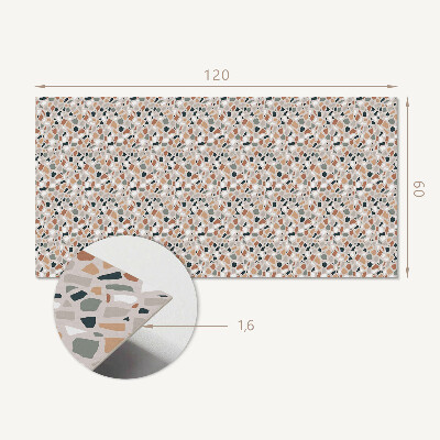 Vinyl wandpaneel Organisch motief in een abstracte stijl