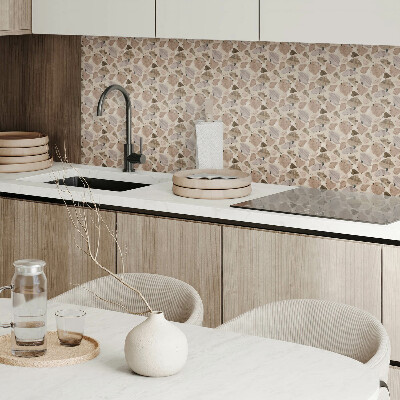 Wandpaneel pvc Geometrisch patroon in een abstracte stijl