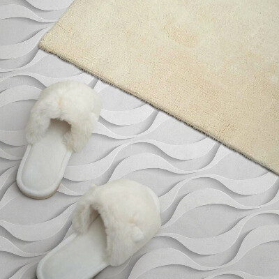 Wandpaneel pvc Driedimensionale golfrimpels