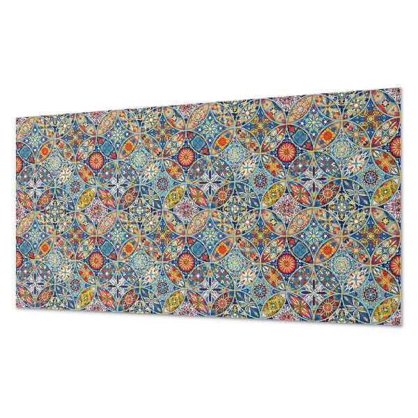 Wandpaneel pvc Veelkleurig mandala-motief