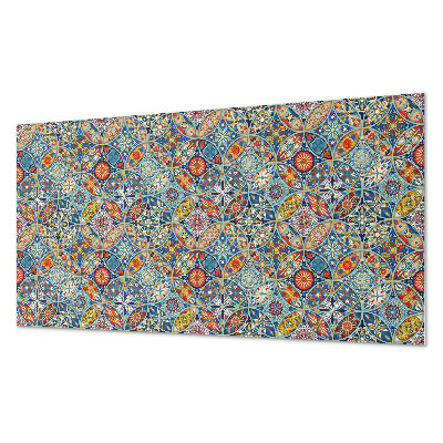 Wandpaneel pvc Veelkleurig mandala-motief