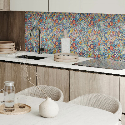 Wandpaneel pvc Veelkleurig mandala-motief