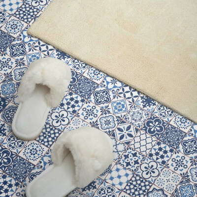 Zelfklevend wandpaneel Rastermozaïeken in kleurrijke patronen