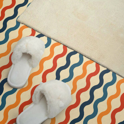 Wandpaneel pvc Ritmische golven in een harmonieuze opstelling