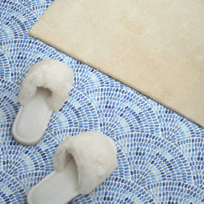 Zelfklevend wandpaneel Grafisch waaiermotief