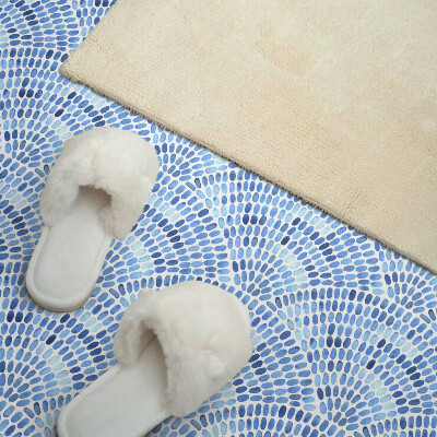 Zelfklevend wandpaneel Grafisch waaiermotief