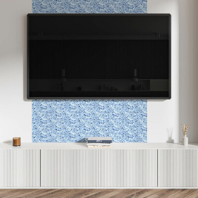 Zelfklevend wandpaneel Grafisch waaiermotief